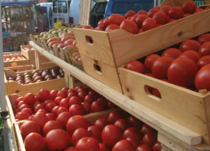 Tomatoes at Market